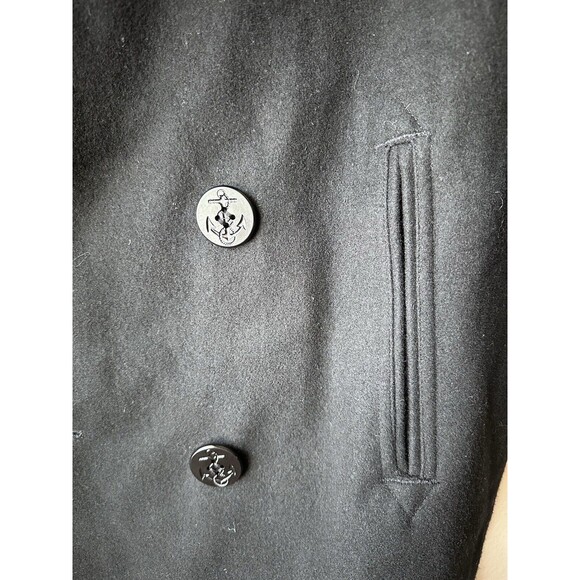 US Navy DSCP Coat Quarterdeck Collection Mens 40R Wool Double Breasted Peacoat - Picture 3 of 7